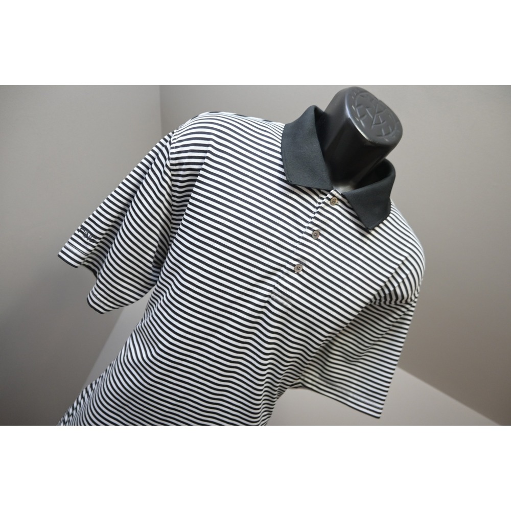 Ping Dynamics Polo Shirt Mens XL Wicking Striped Performance Excellent
